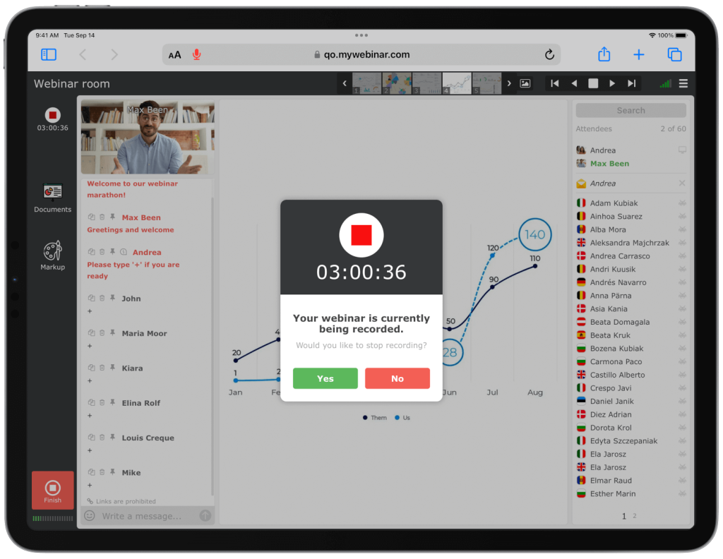 How to record webinars? Record, edit and share your webinar recordings.